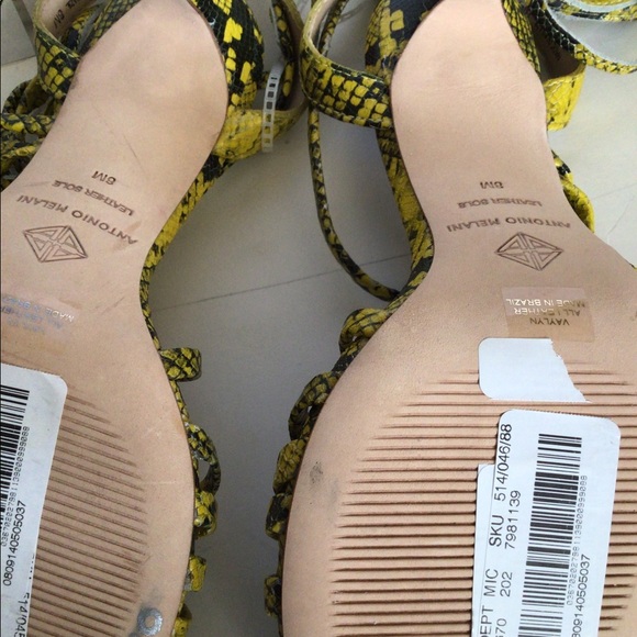 SALE OFR 🆕ANTONIO MELANI VAYLYN SNAKE(Sz7.5&8) - Picture 15 of 16